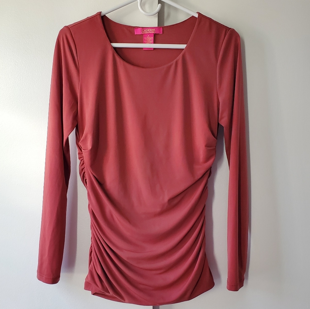 Catherine Malandrino Ruched Top